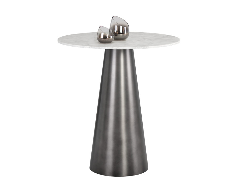 Damon Bar Table - Gunmetal