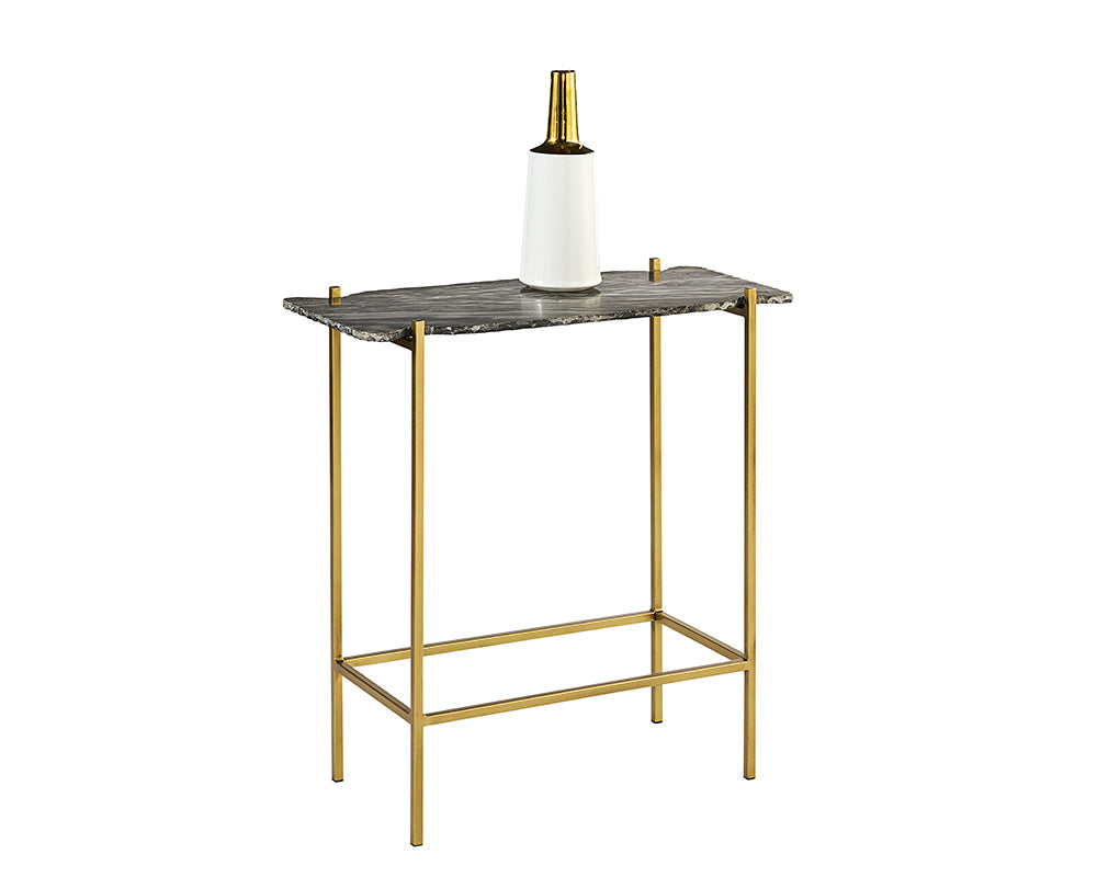 Revell Console Table Base - Antique Gold