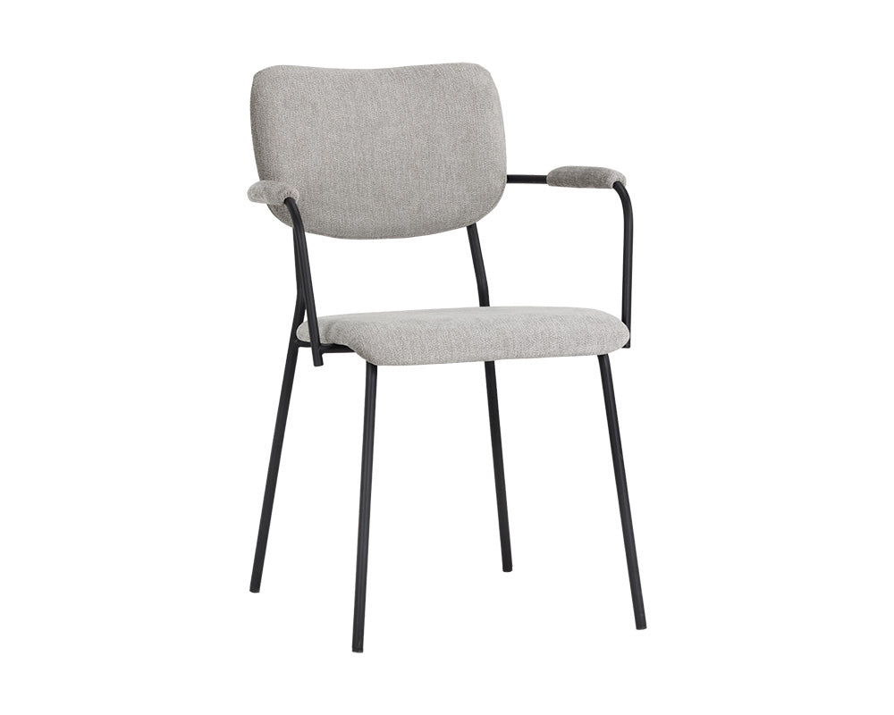 Cullen Dining Armchair - Polo Club Stone