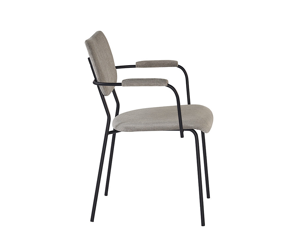 Cullen Dining Armchair - Polo Club Stone