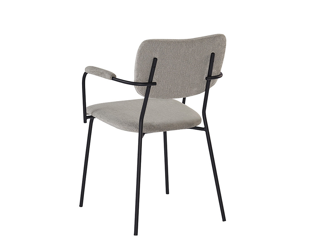 Cullen Dining Armchair - Polo Club Stone