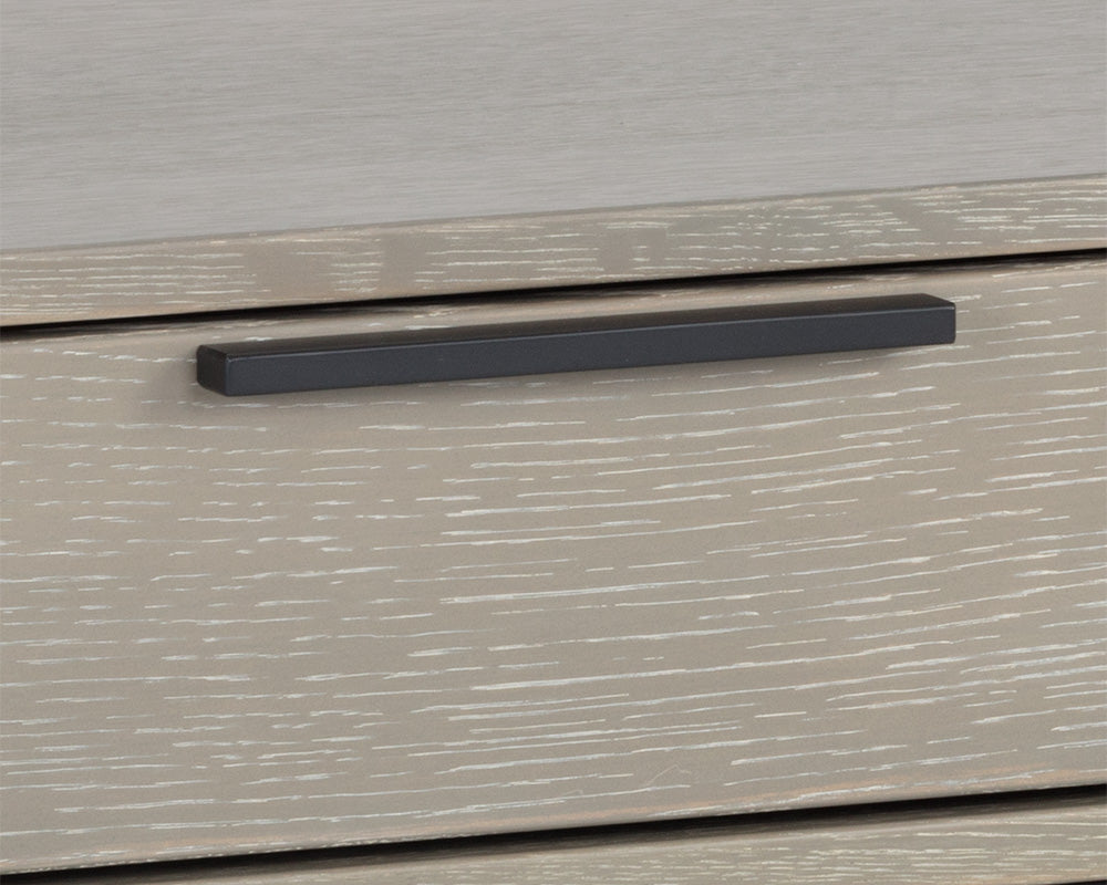 Rebel Nightstand - Small - Black - Taupe