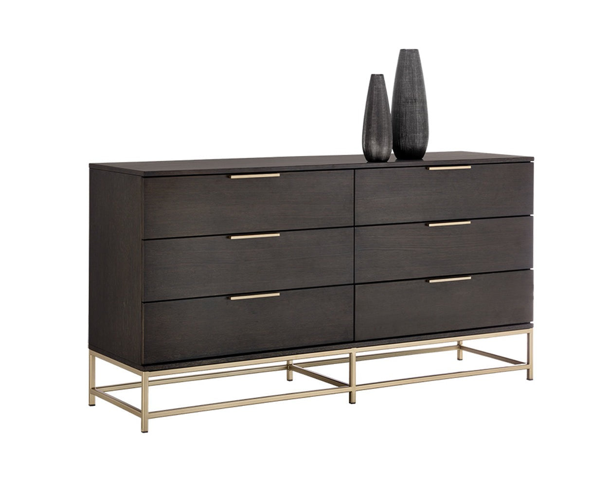 Rebel Dresser - Small - Gold - Charcoal Grey