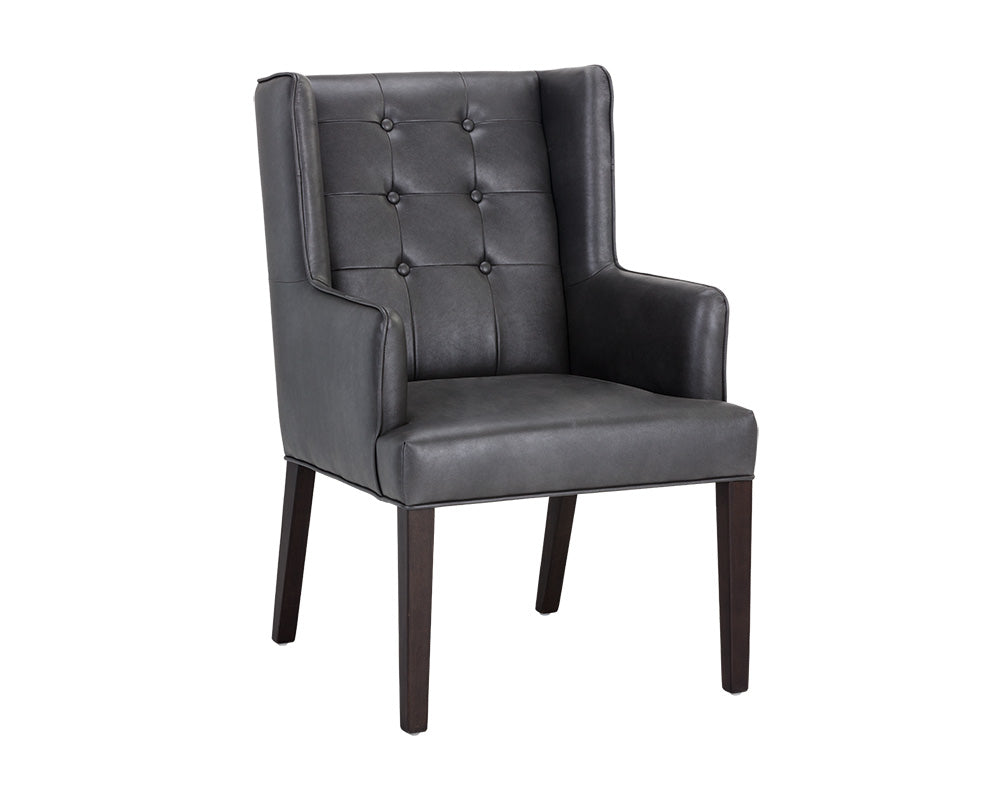 Clarkson Dining Armchair - Bravo Portabella