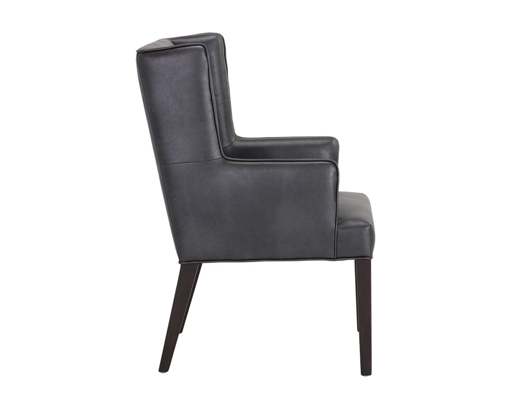 Clarkson Dining Armchair - Bravo Portabella