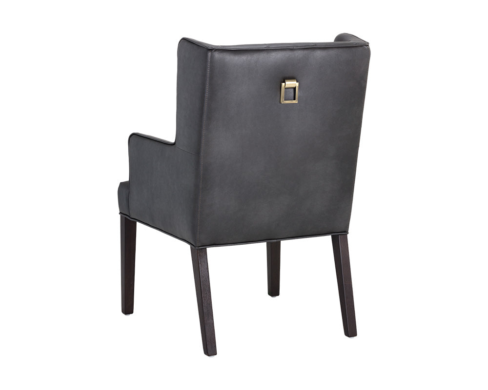 Clarkson Dining Armchair - Bravo Portabella