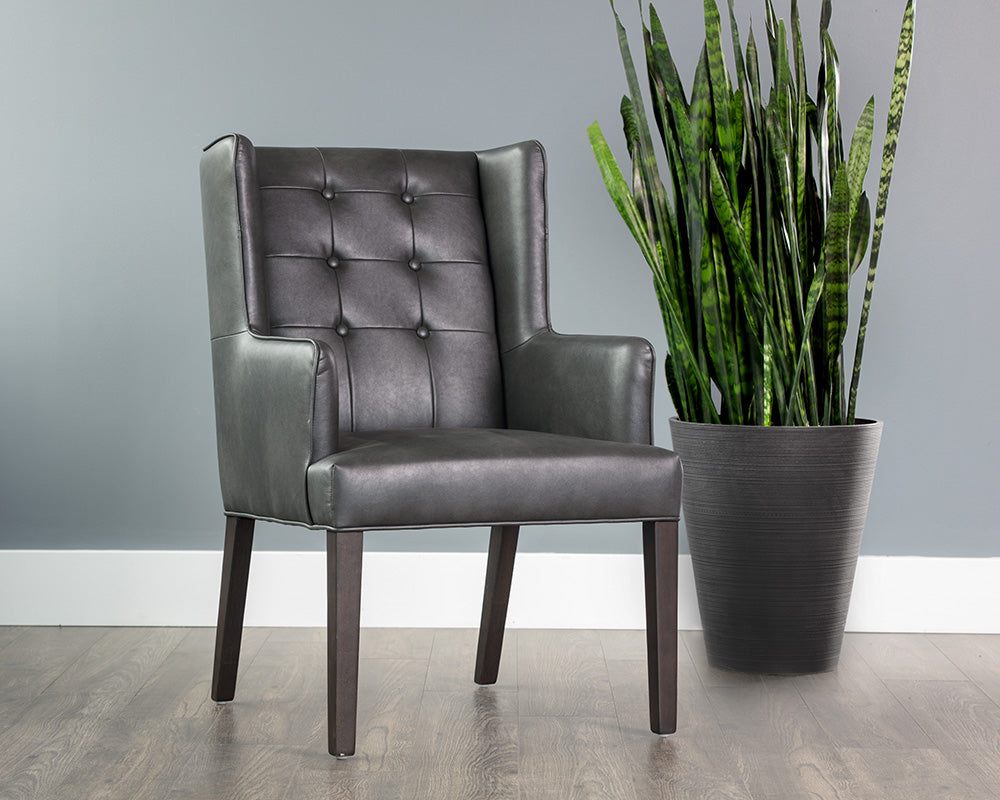 Clarkson Dining Armchair - Bravo Portabella
