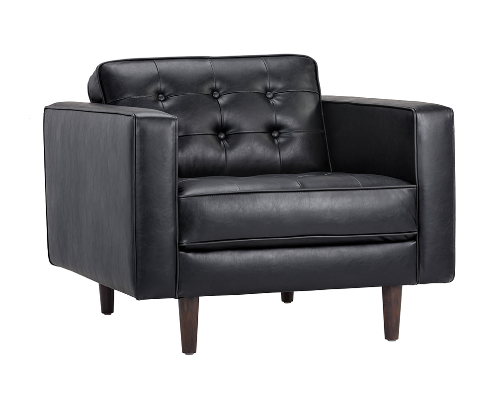 Donnie Armchair - Coal Black