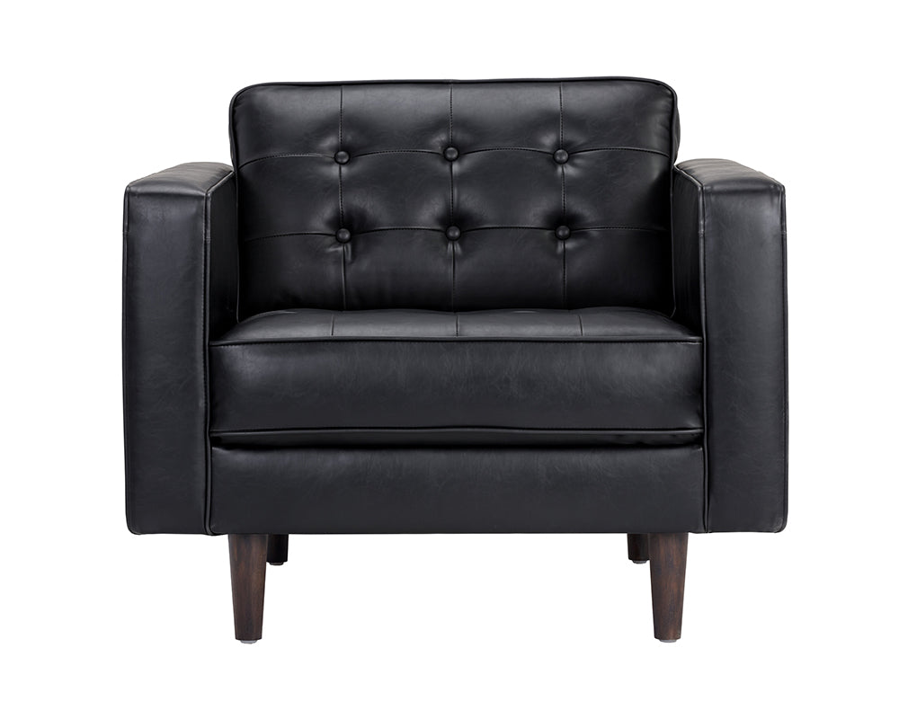 Donnie Armchair - Coal Black