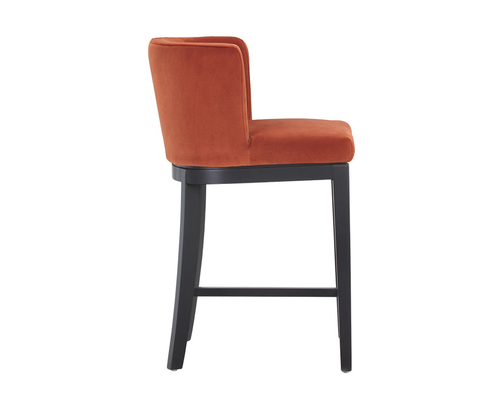Hayden Counter Stool - Autumn Orange