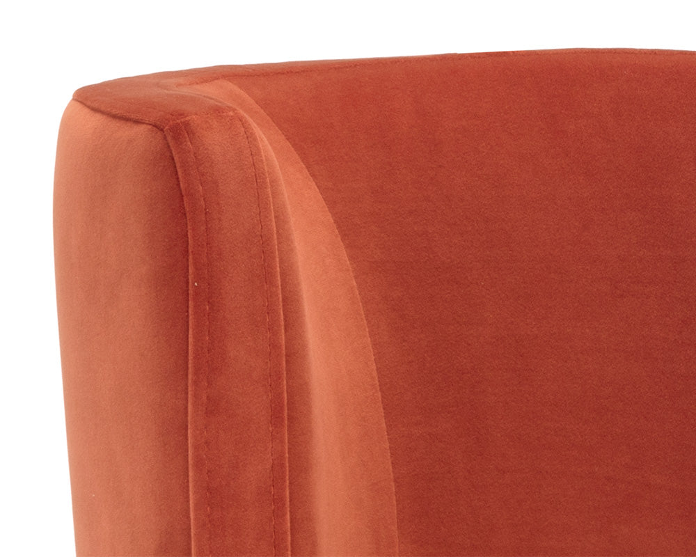 Hayden Counter Stool - Autumn Orange