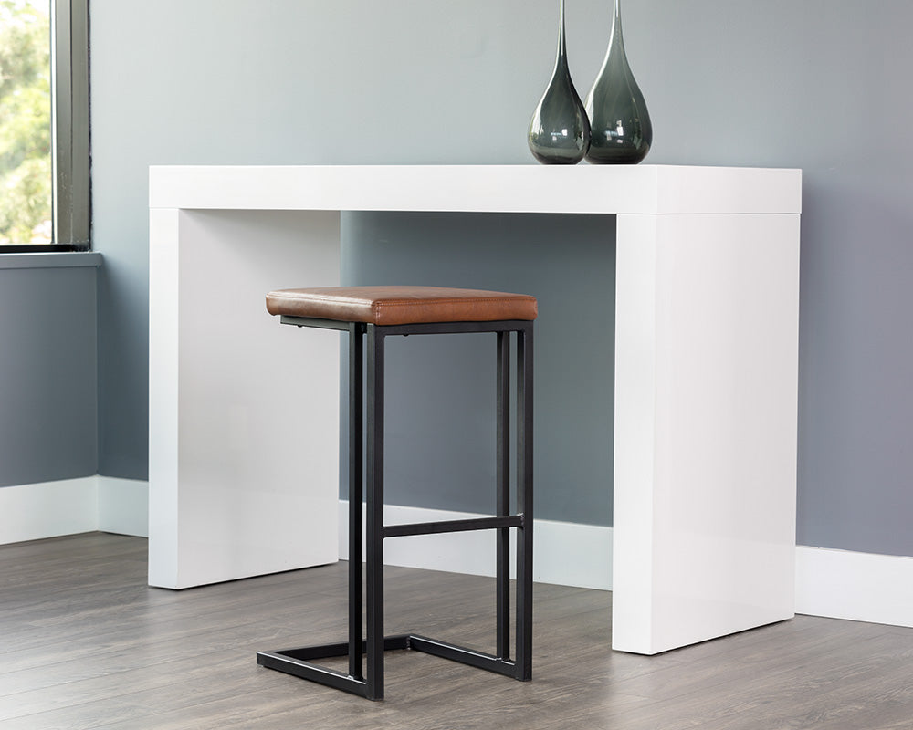 Boone Barstool - Black - Bravo Cognac