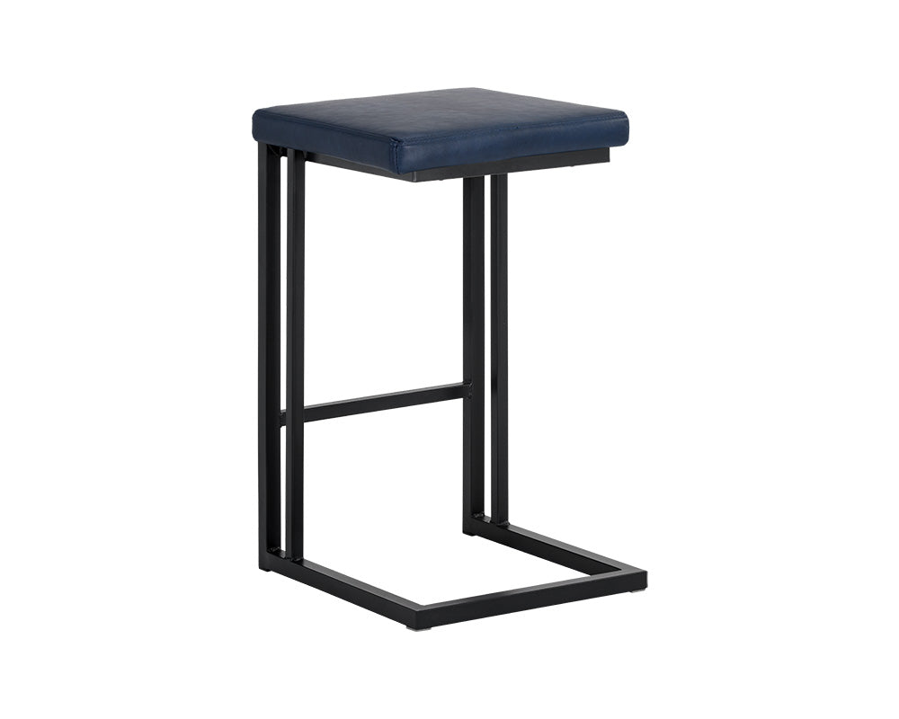 Boone Counter Stool - Black - Bravo Admiral