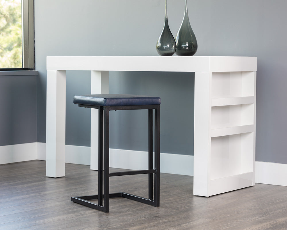 Boone Counter Stool - Black - Bravo Admiral