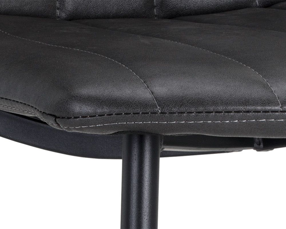 Drew Dining Chair - Black - Bravo Portabella