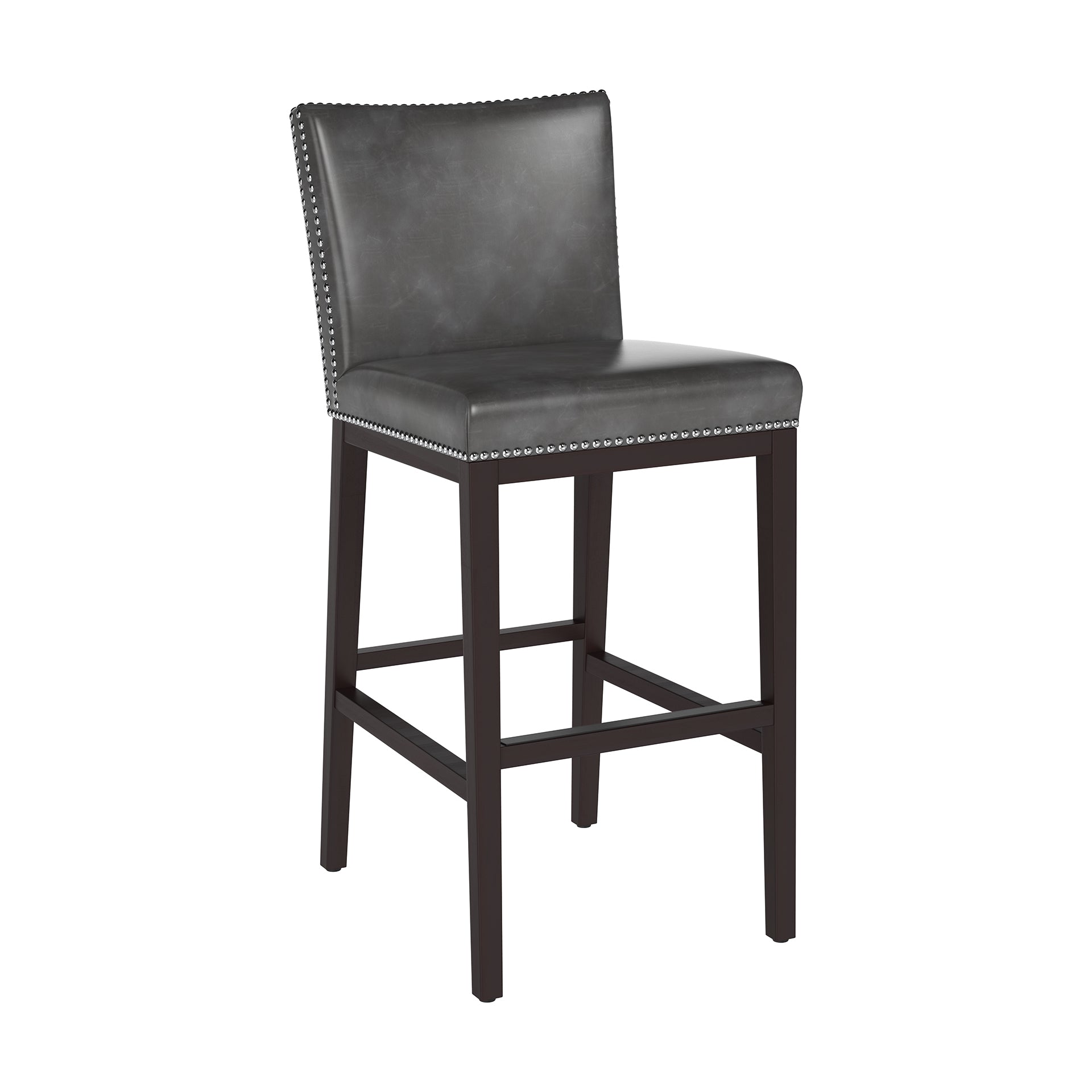 Vintage Barstool - Overcast Grey