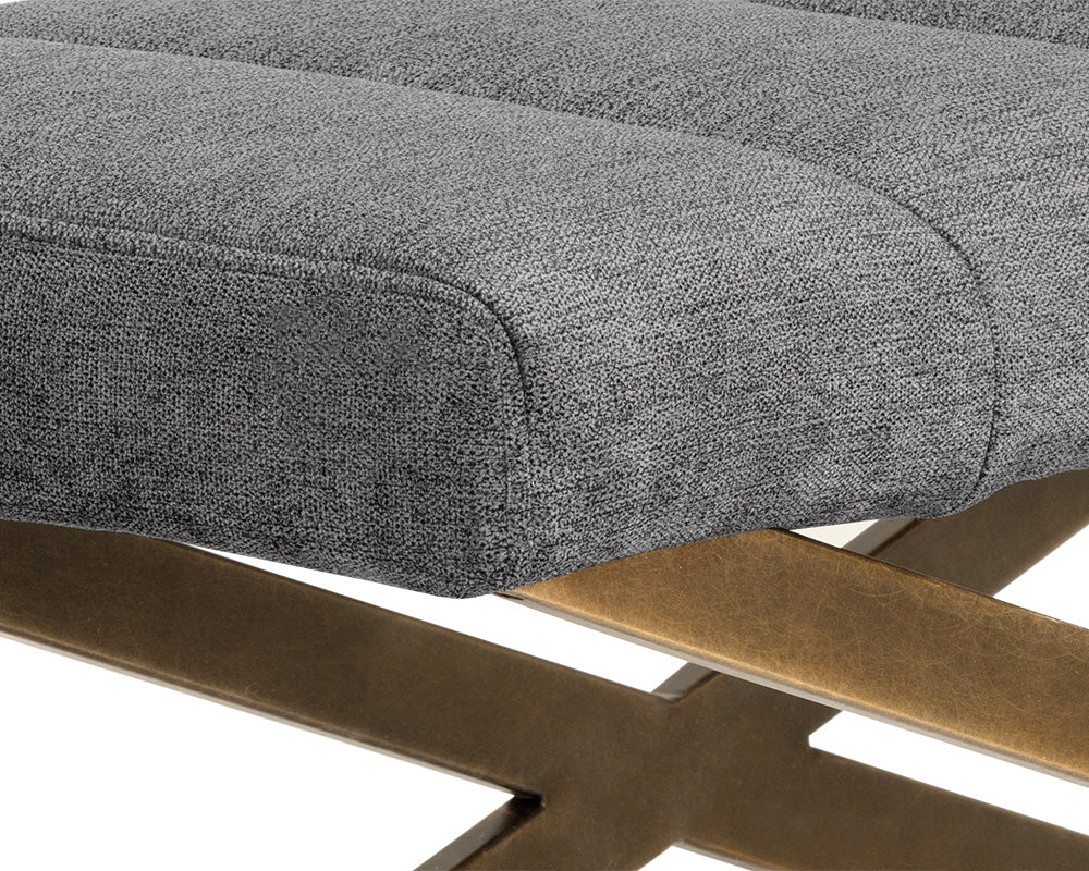 Kammi Bench - Polo Club Kohl Grey