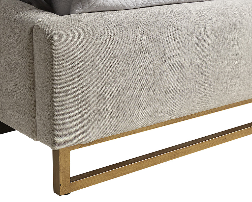Nevin Bed - Queen - Polo Club Stone