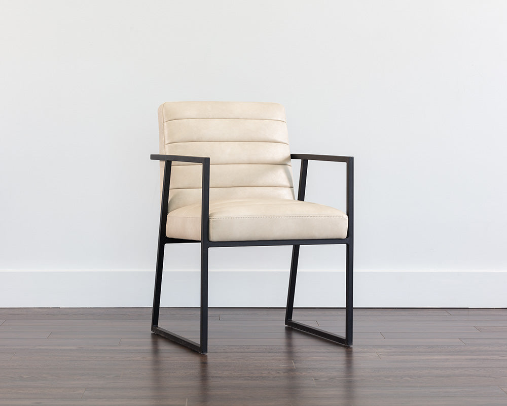Spyros Dining Armchair - Bravo Cream