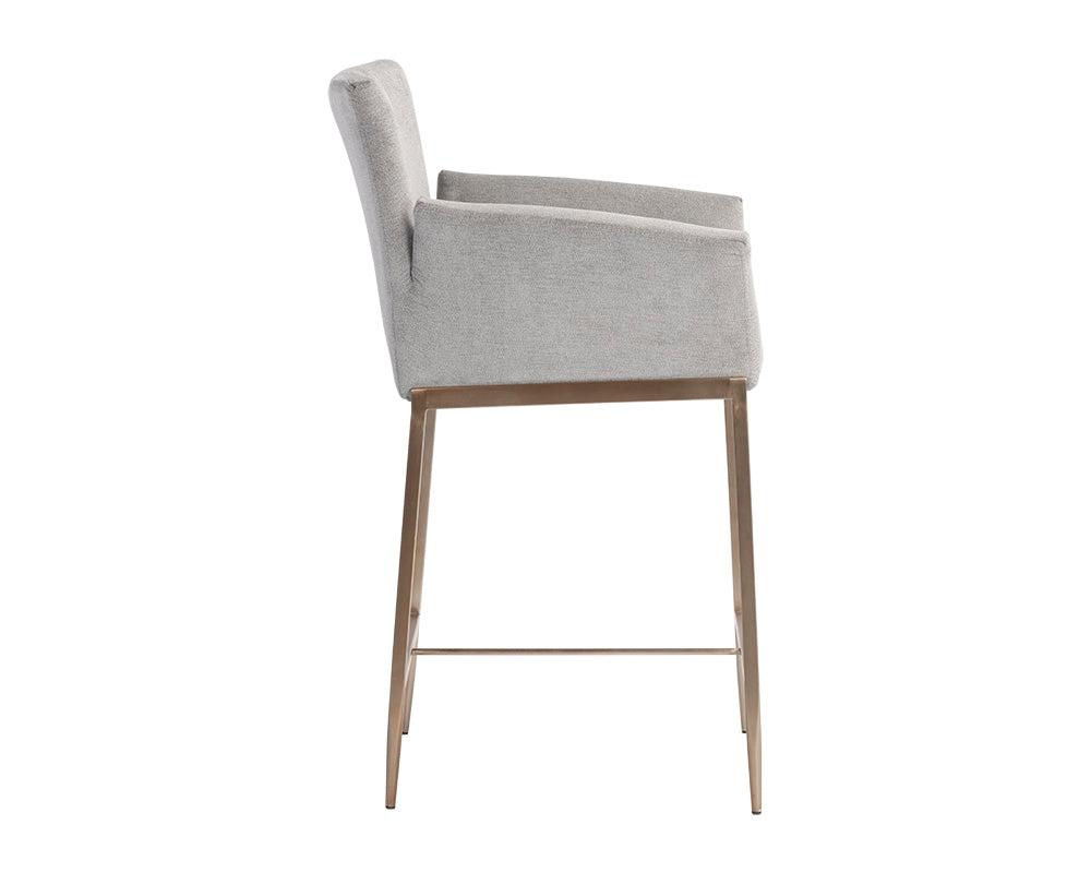 Gesa Counter Stool - Polo Club Stone