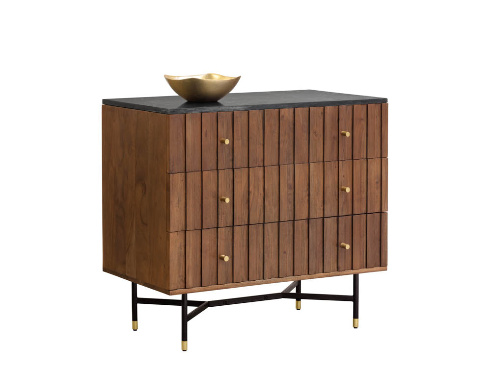 Wellington Chest - Black Marble