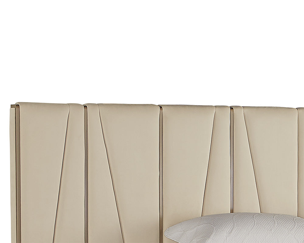 Gayla Bed - King - Antonio Porcelain