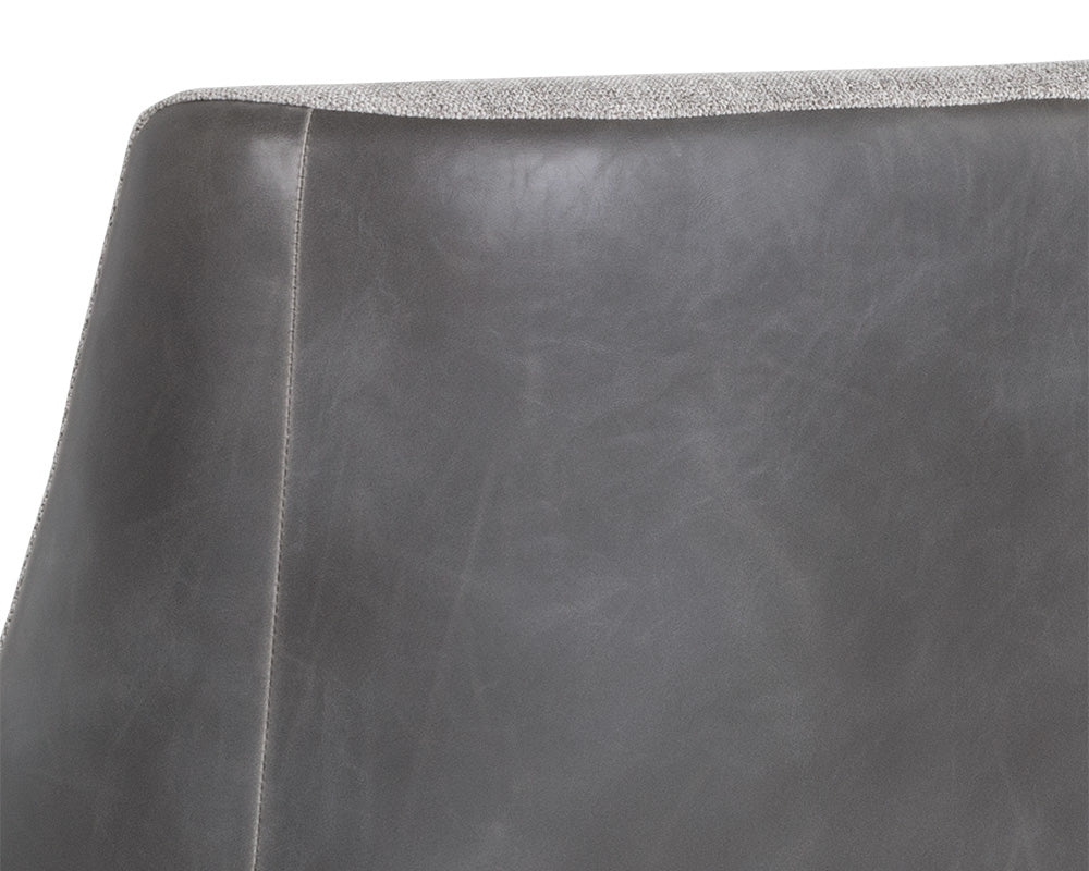 Aurora Dining Armchair - Polo Club Stone / Overcast Grey