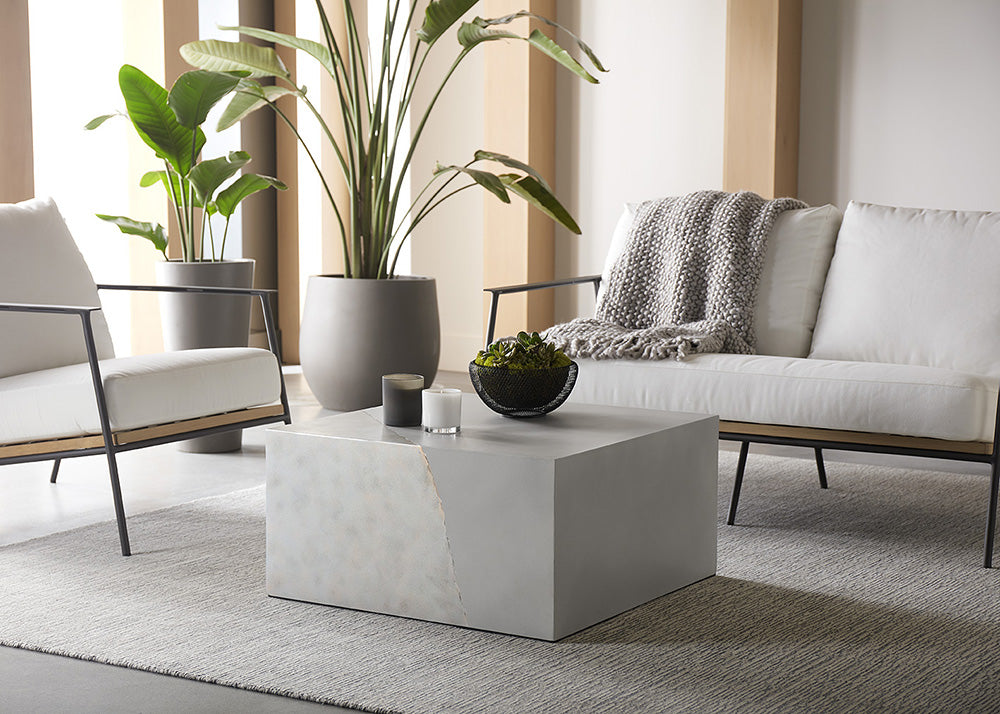 Kyson Coffee Table - Silver