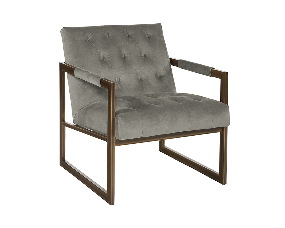 Monde Armchair - Antonio Charcoal
