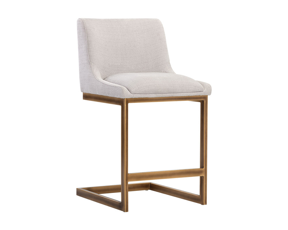 Holly Counter Stool - Zenith Soft Grey