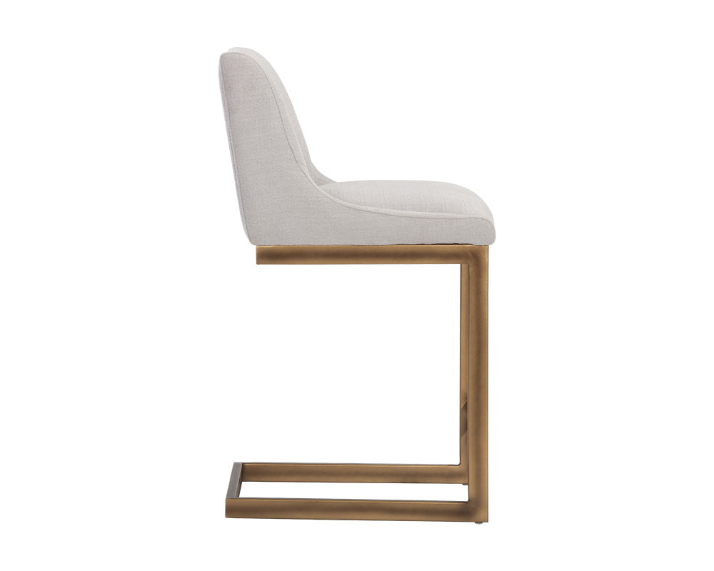 Holly Counter Stool - Zenith Soft Grey