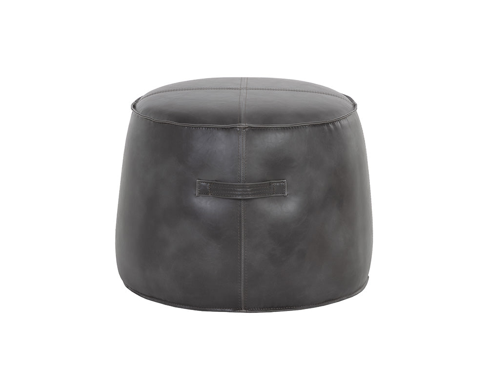 Mitchell Ottoman - Overcast Grey