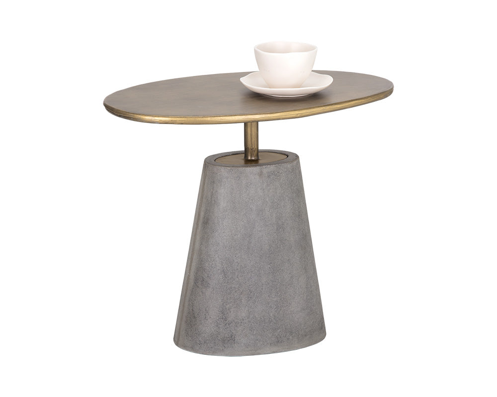 Kadin End Table - Grey
