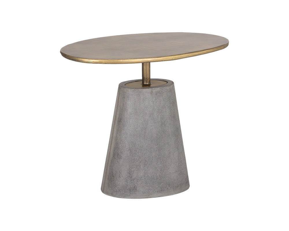 Kadin End Table - Grey