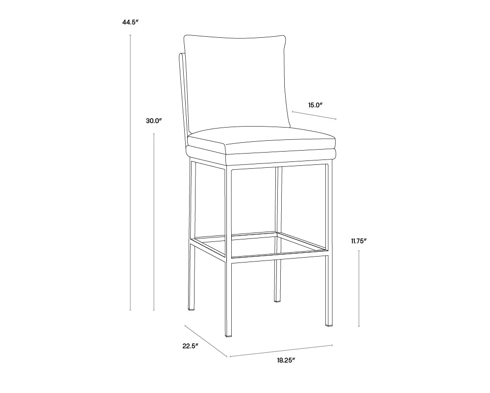 Paige Barstool - Bravo Cream