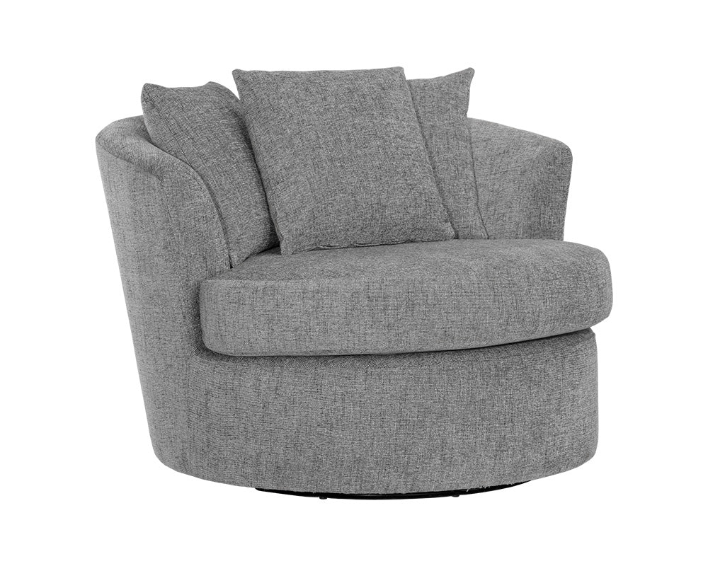 Solaria Swivel Lounge Chair - Galaxy Dusk