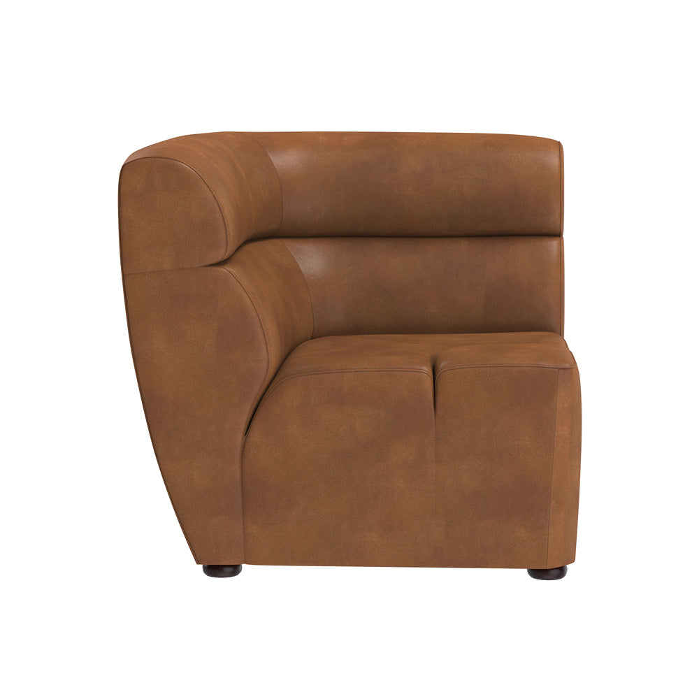 Cornell Modular - Corner Chair - Tobacco Tan