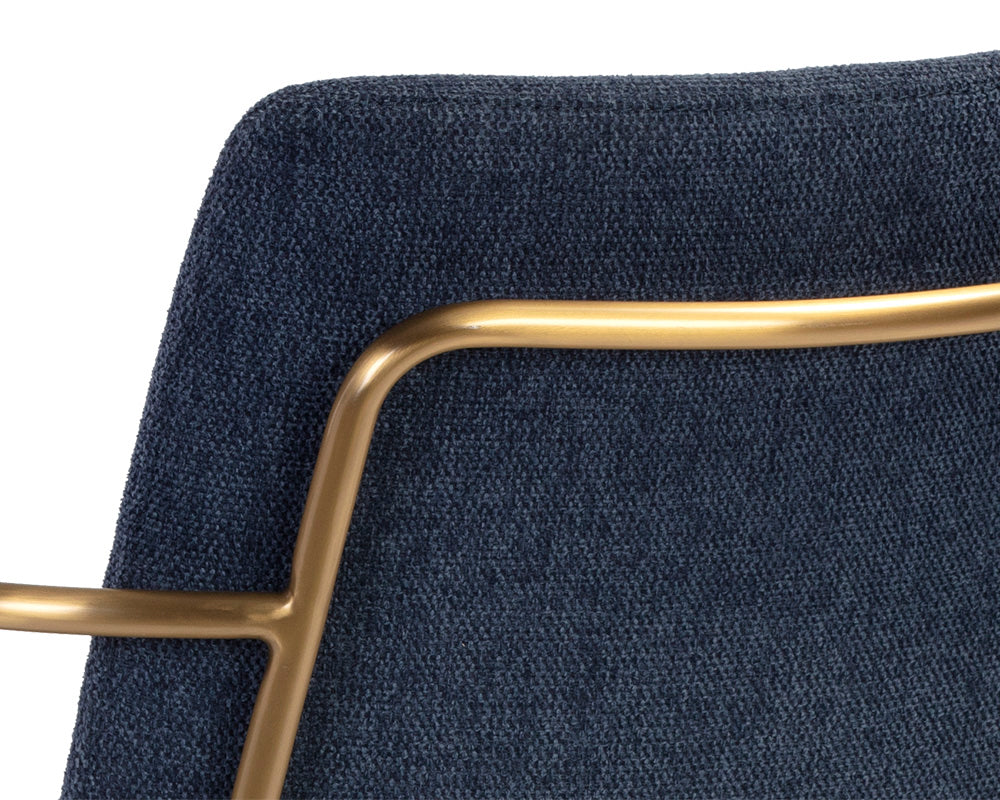 Hathaway Dining Armchair - Belfast Navy
