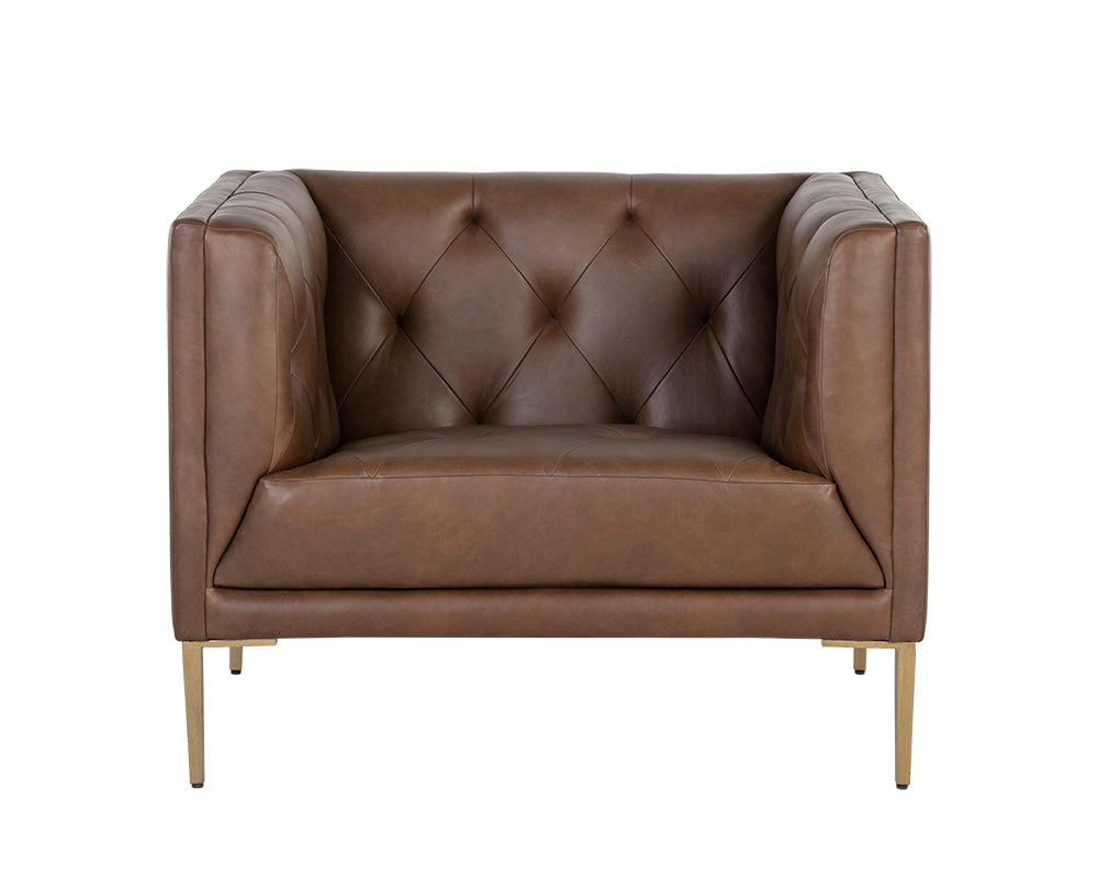 Westin Armchair - Vintage Caramel Leather