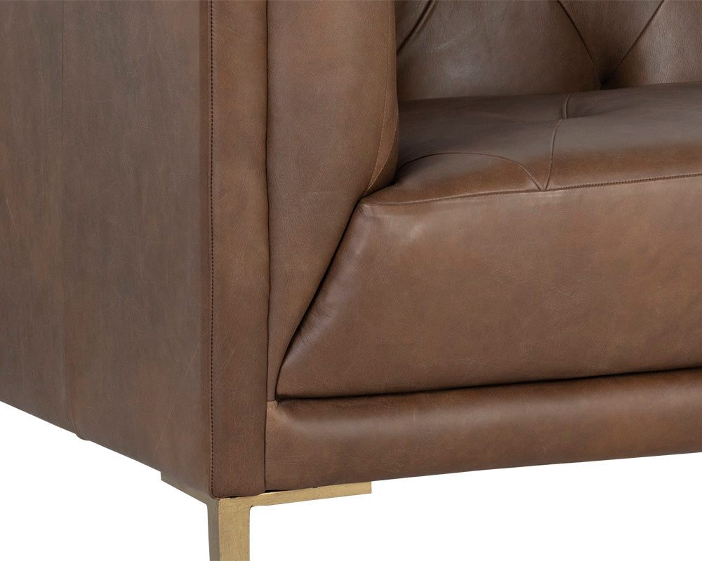 Westin Armchair - Vintage Caramel Leather