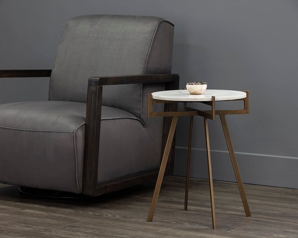 Anak Side Table - White