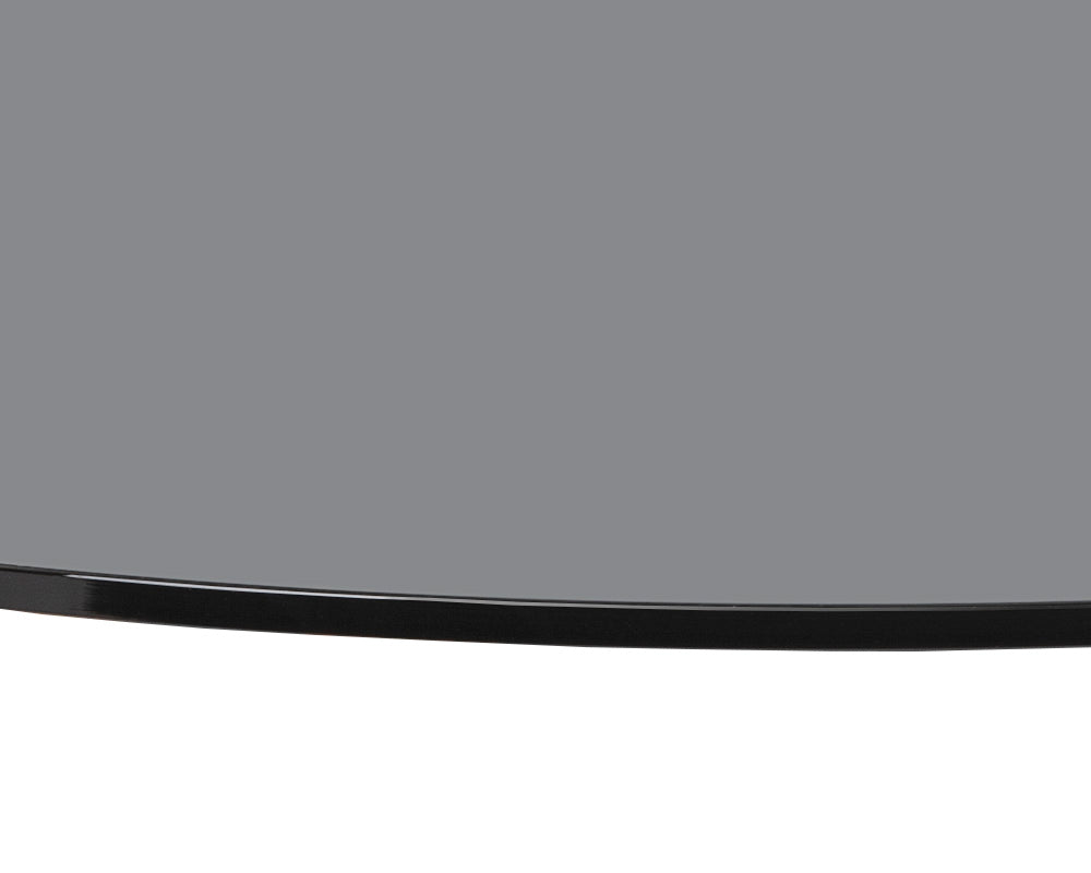 Glass Dining Table Top - Round - Smoke Grey - 59"
