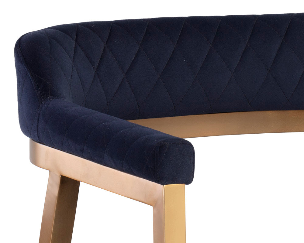 Paisley Dining Armchair - Abbington Navy