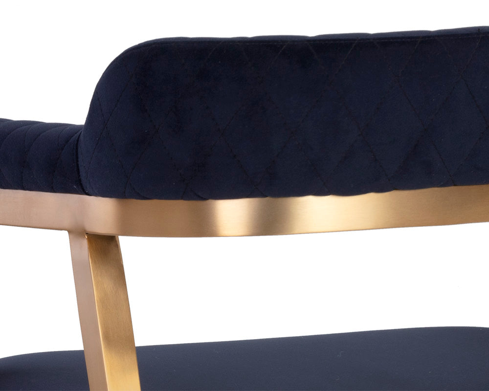 Paisley Dining Armchair - Abbington Navy