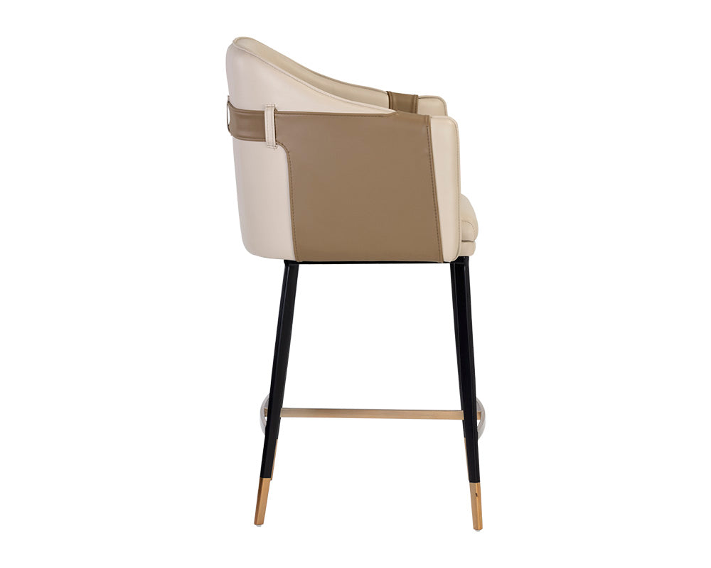 Carter Counter Stool - Napa Beige / Napa Tan