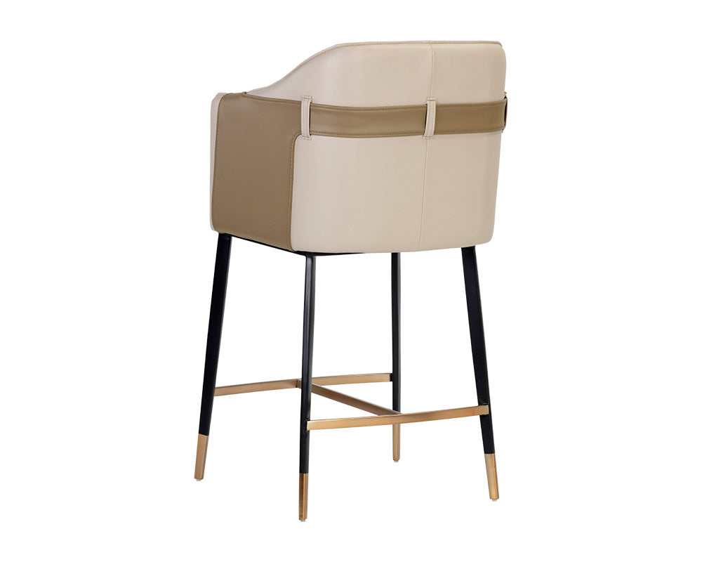 Carter Counter Stool - Napa Beige / Napa Tan