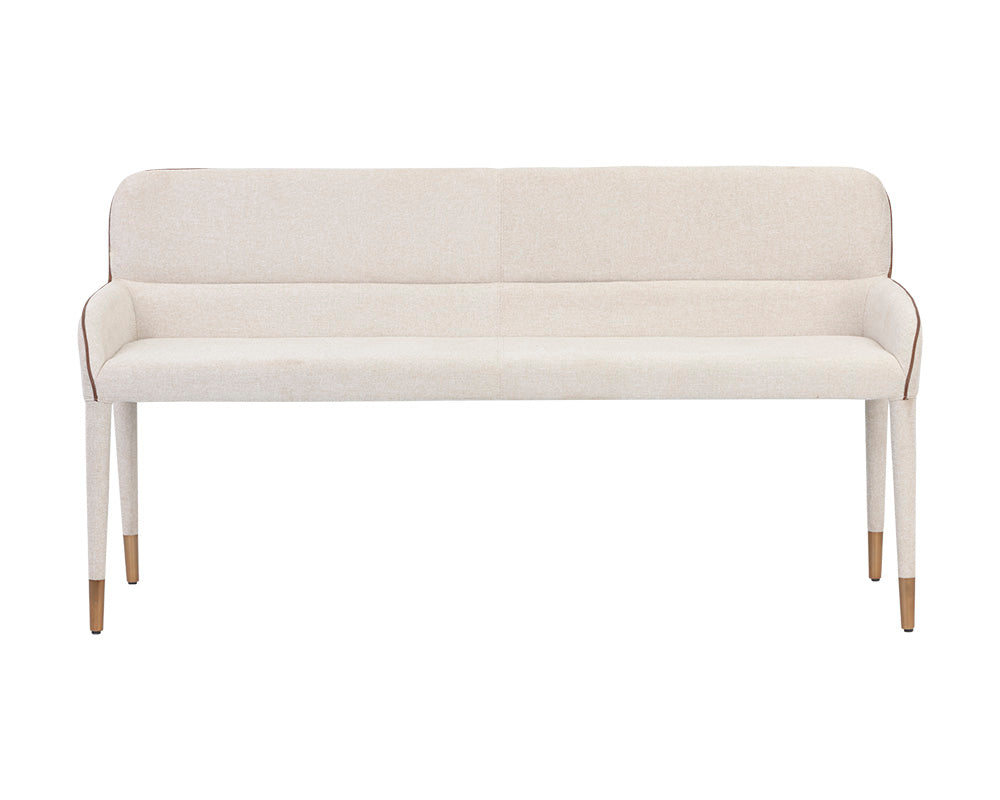 Cortland Banquette - Belfast Oatmeal
