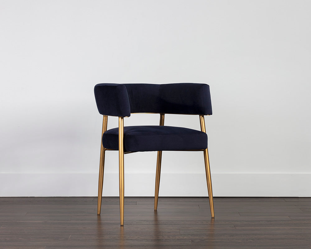 Maestro Dining Armchair - Abbington Navy