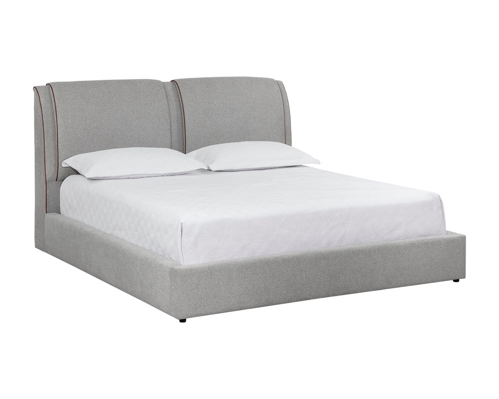 Lowe Bed - King - Belfast Heather Grey