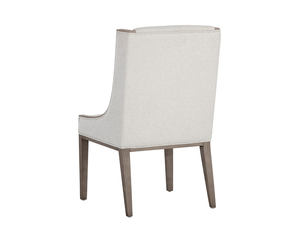 Idalia Dining Chair - Latte - Belfast Oatmeal